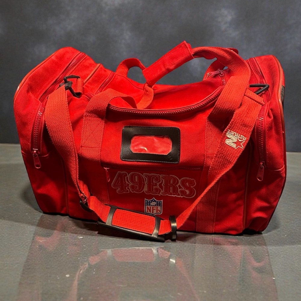 49ers ( starters ) Red Sports Duffel Bag